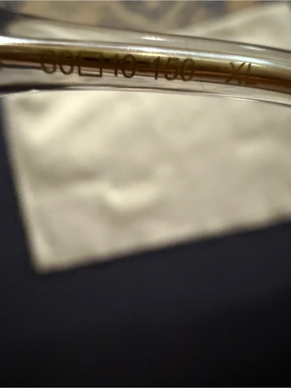 Gucci Gold Metal Aviator Women's Glasses